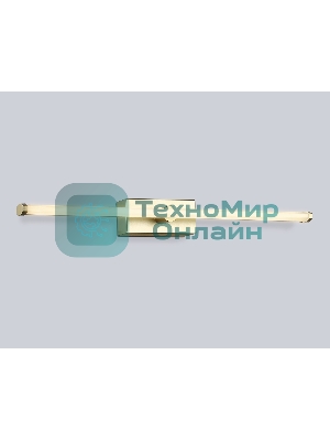 Настенный светодиодный светильник Ambrella light FL6114 GD золото 9W 3000K-6400K 410*45*80