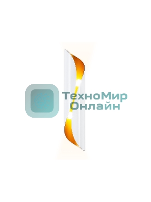 Настенный светильник FW240 WH/GD белый/золото G9/2 max 40W 400*80*100 (лампы LED G9 7W 4200K в комплекте)