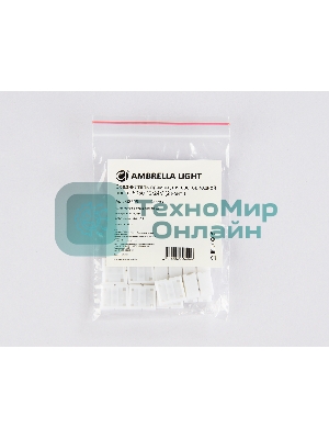 GS6051 Cоединитель прямой 5050 12/24V (2 конт.) (10шт)