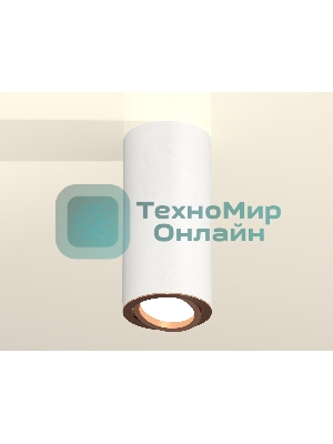 Светильник Ambrella Light XS7442005 SWH/PPG белый песок/золото розовое полированное MR16 GU5.3 (C7442, N7005)