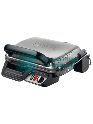Гриль электрический Tefal GC306012 2000Вт серебристый