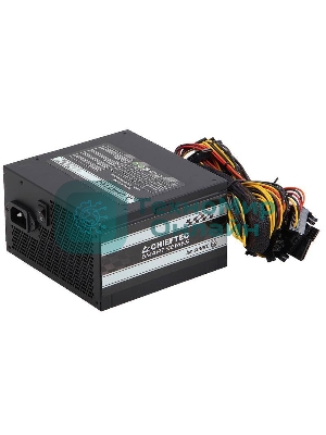 Блок питания Chieftec GPS-550A8, 550Вт, 80 PLUS:, 120мм, черный