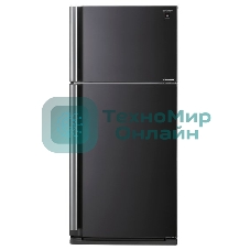 Холодильник Sharp SJ-XE59PMBK черный двухкамерный 430/148л морозилка сверху, No Frost