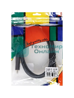 Кабель miniDisplayPort M-> HDMI M 4K@60Hz 1.8m Telecom,оплетка (TA562M-1.8M)