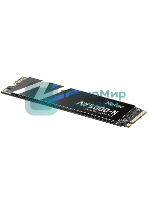 Накопитель SSD Netac NV5000-N, 1Tb, M.2 2280, PCIe 4.0 x4, NVMe, R/W 4800/4600, с радиатором