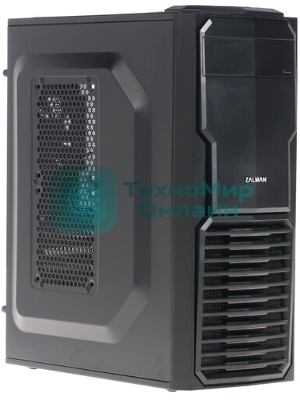 Компьютерный корпус Zalman ZM-T4 plus черный без БП mATX 1x80мм 3x120мм 1xUSB 2.0 1xUSB 3.0 audio bott PSU
