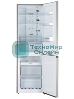 Холодильник Gorenje NRKP61EA2XL4 серебристый металлик двухкамерный 203/99л морозилка снизу, No Frost