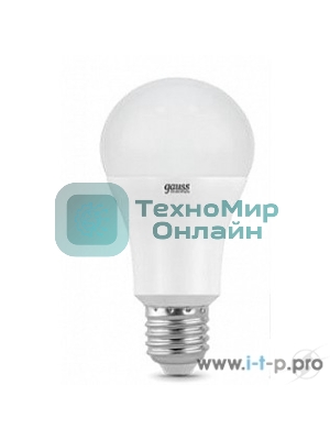 Лампа светодиодная Gauss 23222 LED Elementary A60 12W E27 1150lm 4100K 1/10/50 0