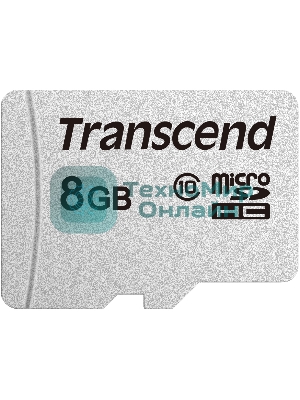 Флеш карта microSDHC 8Gb Class10 Transcend TS8GUSD300S w/o adapter