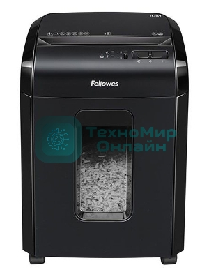 Шредер Fellowes Powershred 10M FS-4630601 DIN P-5, 2х15мм, 10лст., 19лтр., Safety Lock, с микрорезкой