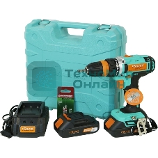Шуруповерт Sturm! CD3618T, Аккумуляторная, 18В, 2 АКБ, Кейс