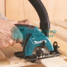 Пила циркулярная Makita HS301DZ10.8В Li-ion 1500об\м диск-ф85мм рез-25.5мм 1.6кг кор б\акк и з\у