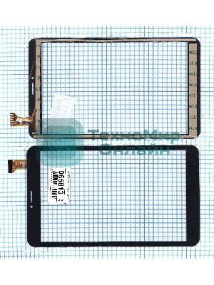 Сенсорное стекло (тачскрин) MGLCTP-80957. черное