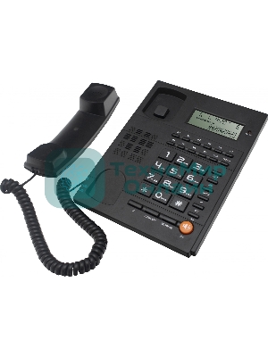 Телефон проводной Ritmix RT-420 черный