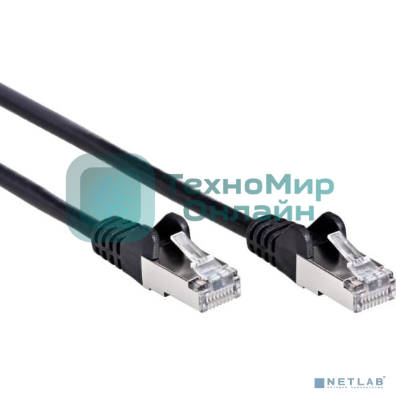 Патч-корд литой AOpen ANP522B-BK-30M FTP cat.5e (7/0.16) черный 30m
