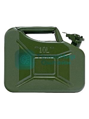 Канистра для ГСМ, металлическая, 10 литров Stels