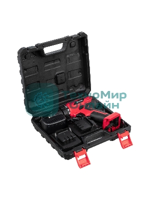 Дрель-шуруповерт MTX MCDL-12-02, 12 В, 2 Ач, 20 Нм, щеточный