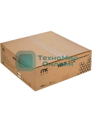 Источник бесперебойного питания однофазный Online 1000 Ва/1000 Вт, Rack mount, c LCD дисплеем 24VDC с АКБ 2U 2х9AH