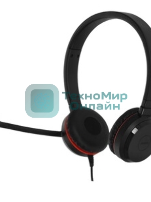 Гарнитура Jabra Evolve 20 SE Stereo MS чёрный, проводная, USB