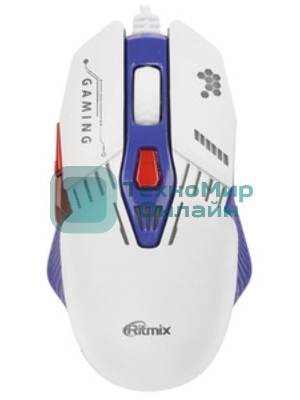 Мышь проводная Ritmix ROM-400 White