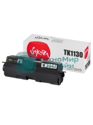 Картридж лазерный Sakura TK1130 для Kyocera Mita FS-1030MFP/1130MFP, черный, 3000 к.
