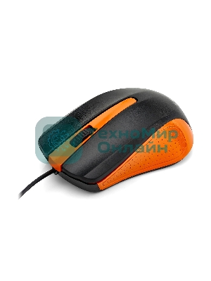 Мышь проводная ExeGate Professional Standard SH-9030BO черный/оранжевый, 1200 dpi, USB, кнопки - 3