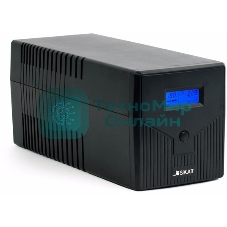 Источник бесперебойного питания SKAT-UPS 1000/600 ИБП 220В 600Вт 2 АКБ 7Ач внутр. меандр. стабилизация напряжения