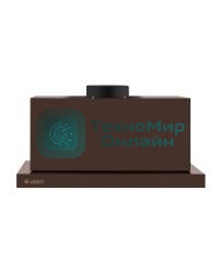 Вытяжка встраиваемая Gefest ВО 4501 К4 коричневый, 50 см, 600 куб. м/ч, 77 дБ