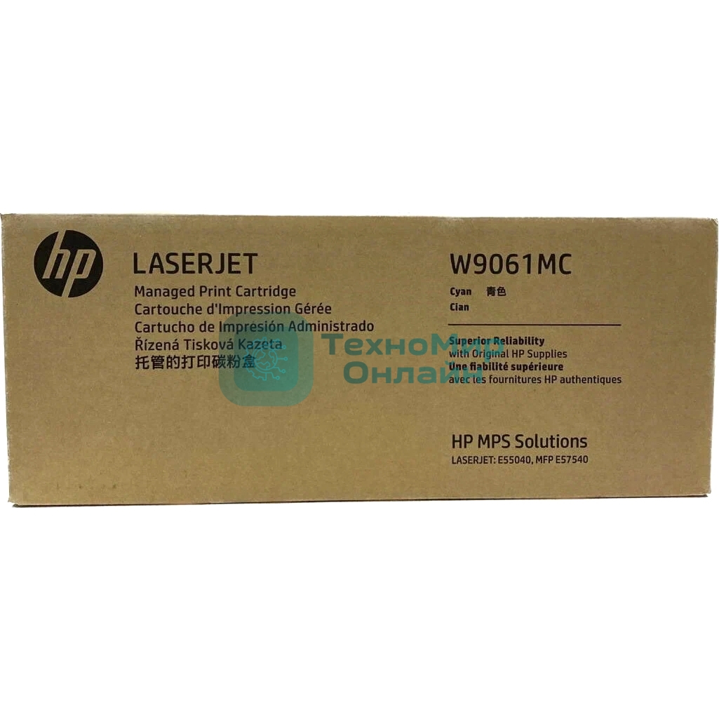 Картридж лазерный HP Голубой Managed LJ Toner Cartridge