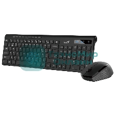 Комплект беспроводной Genius KM-8006S/KM-8206S (клавиатура KB-7200 и мышь NX-8006S), Black, silent