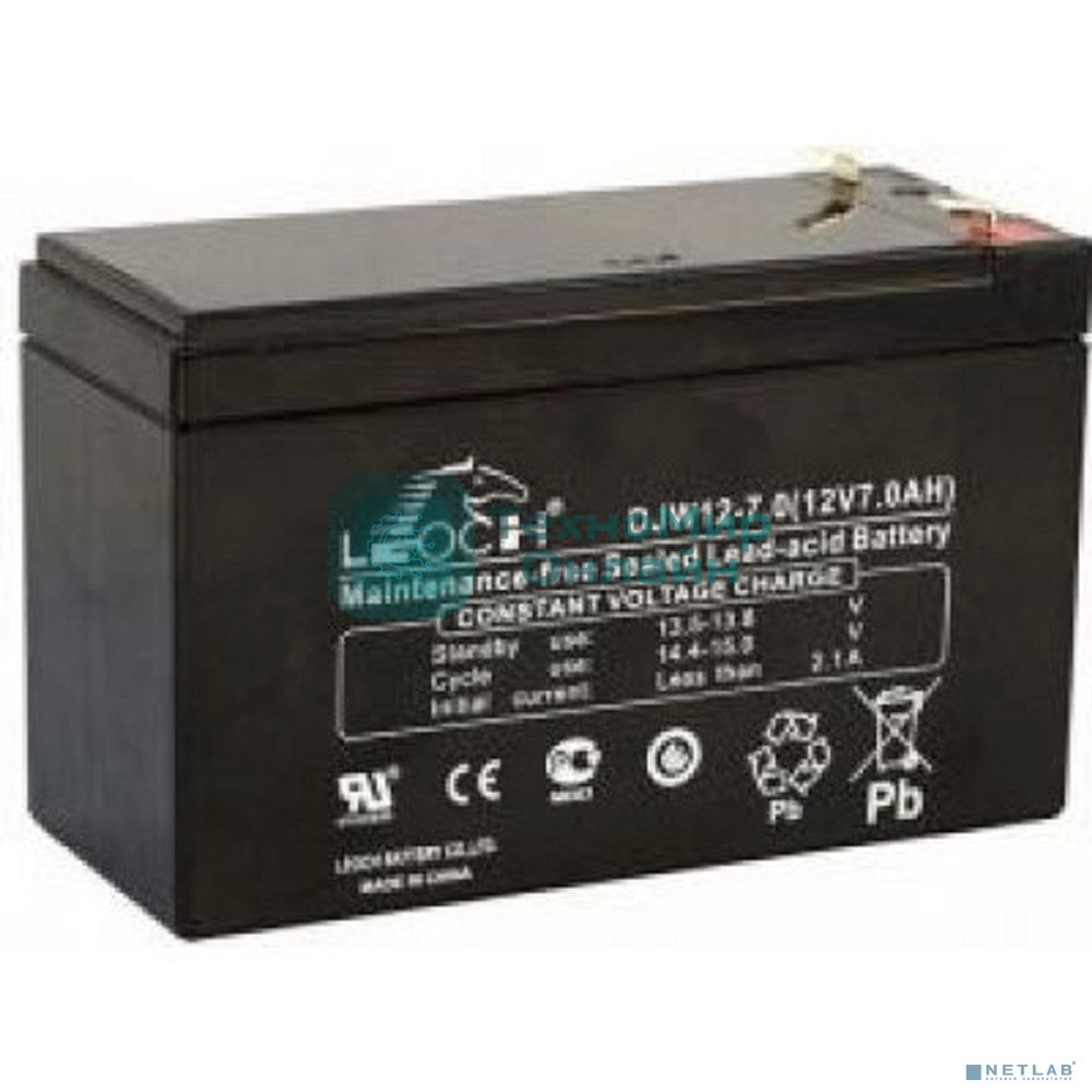 Батарея для ИБП Leoch/STAR DJW12-7.0 (12V 7Ah)