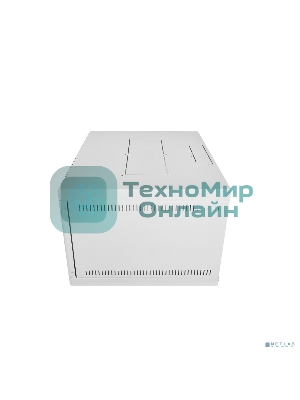 Шкаф телекоммуникационный настенный 6U (600х650) дверь металл, ШРН-6.650.1 (ШPH 6.650.1)