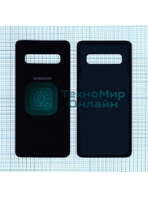 Задняя крышка для Samsung G973 Galaxy S10 черный