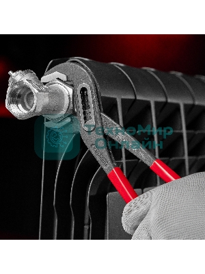 Переставные клещи Matrix 250 мм, хром-ванадий, обливные рукоятки