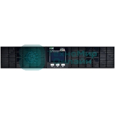 Источник бесперебойного питания однофазный Online 1000 Ва/1000 Вт, Rack mount, c LCD дисплеем 24VDC с АКБ 2U 2х9AH