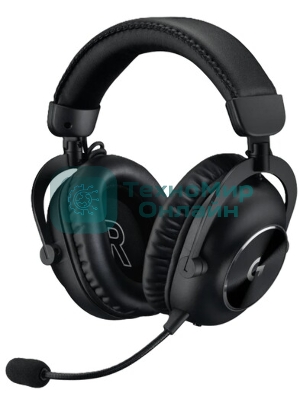 Гарнитура Logitech G Pro X 2 Lightspeed черный, беспроводная + проводная, Bluetooth/USB/3.5 мм, до 50 ч