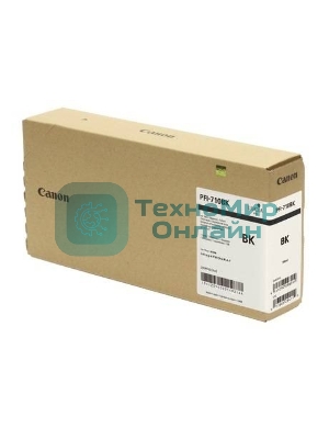 Картридж струйный Canon PFI-710 BK 2354C001 черный (700 мл) для Canon TX-2000/TX-3000/TX-4000