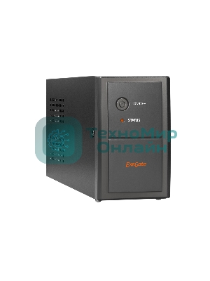 Источник бесперебойного питания ExeGate EP212516RUS Power Back BNB-800 800VA, черный, 2 евророзетки