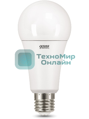 Лампа светодиодная Gauss LED Elementary A67 30W E27 2390lm 6500K 1/10/50 0