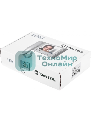 Видеодомофон Tantos Loki белый