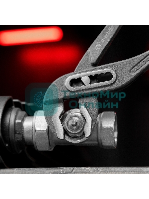 Переставные клещи Matrix 250 мм, хром-ванадий, обливные рукоятки