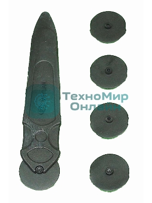 Инструмент для вскрытия телефонов/планшетов MaYuan черный со сменными колесиками 5шт.