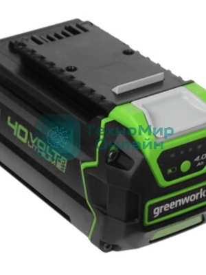 Аккумулятор GreenWorks High Power G40HP4 40V, 4 А.ч (2958507)