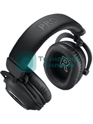 Гарнитура Logitech G Pro X 2 Lightspeed черный, беспроводная + проводная, Bluetooth/USB/3.5 мм, до 50 ч