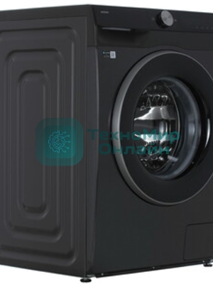 Стиральная машина Samsung WW90DG6U34LBLP черный, загрузка фронтальная 9 кг, 1400 об/мин., класс: A