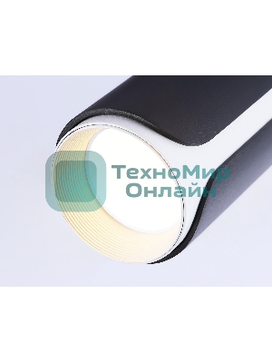 Трековый однофазный светильник Ambrella light GL5155 BK/WH черный/белый GU10 D58*130