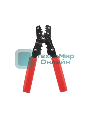 Инструменты Rexant HT-202B (12-3032) Кримпер для обжима изолированных и неизолированных клемм 0.10 - 6.0 мм (TL-202B)