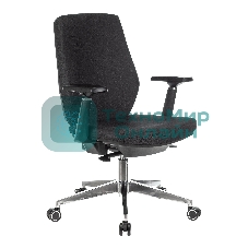 Кресло компьютерное Бюрократ CH-545/LUX черный 38-418 крестовина алюминий