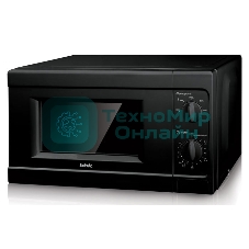 Микроволновая печь BBK 20MWS-709M/B черный, 20 л, 700 Вт, переключатели - поворотный механизм