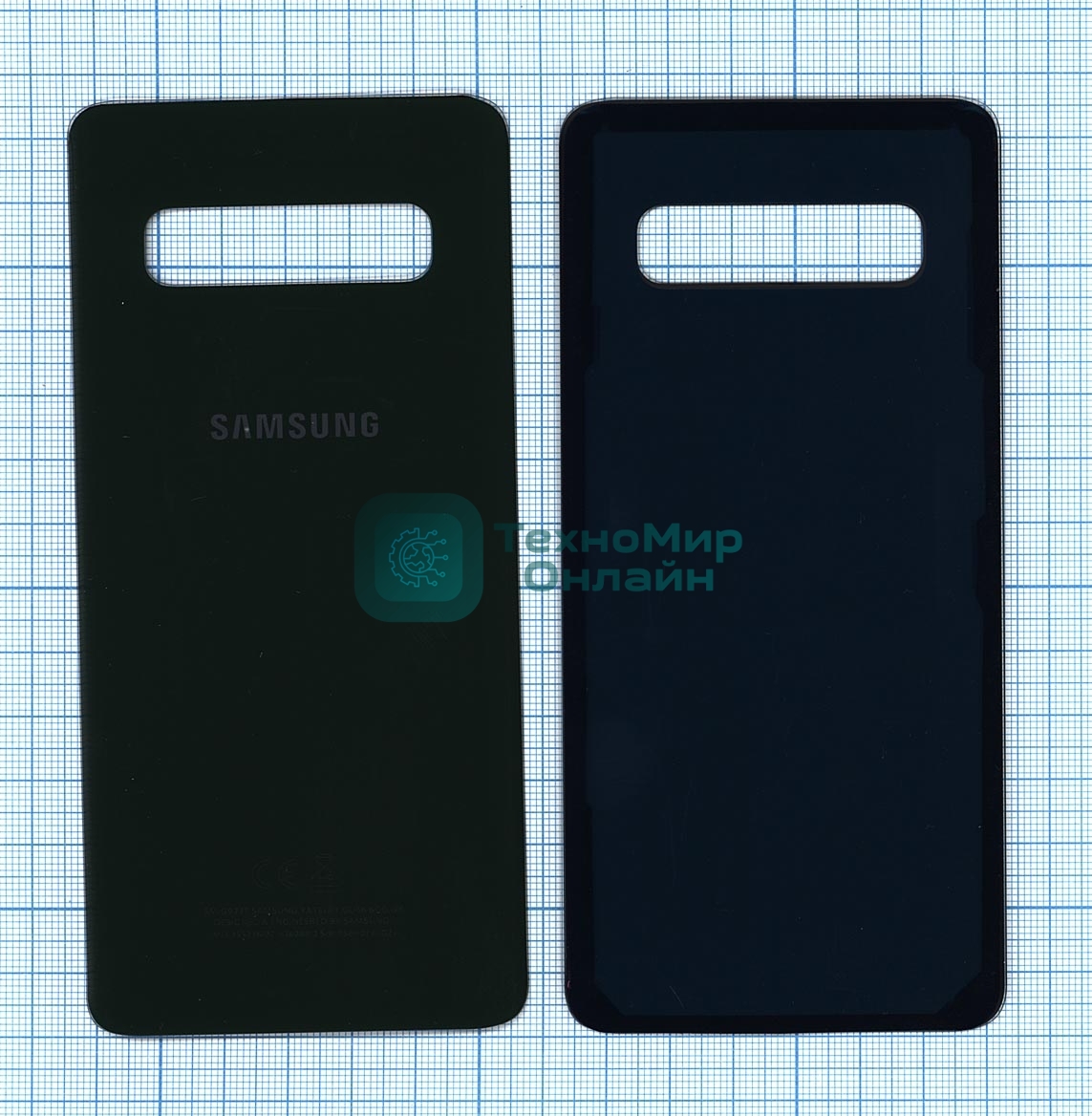 Задняя крышка для Samsung G973 Galaxy S10 зеленый